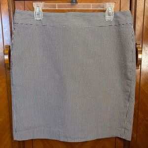 Banana Republic Women’s Skirt sz 12 Blue & White